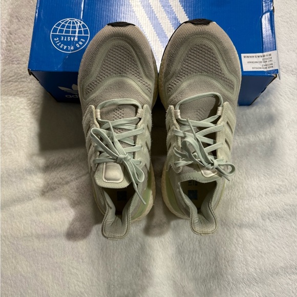 ADIDAS ULTRABOOST Light Green Sneakers - Picture 5 of 6